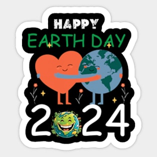 happy earth day 2024 Sticker